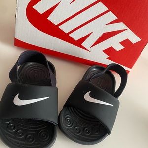 Nike baby slides